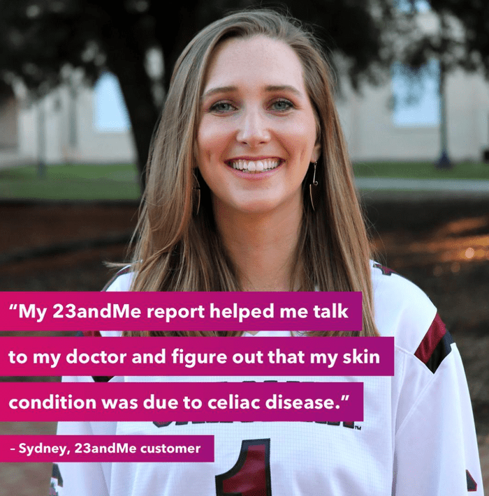 23&me helps people figure out how genetics shape their world.